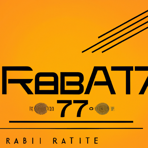 איור המציג את הלוגו 'rabet777' ומרכיבי העיצוב הייחודיים שלו.